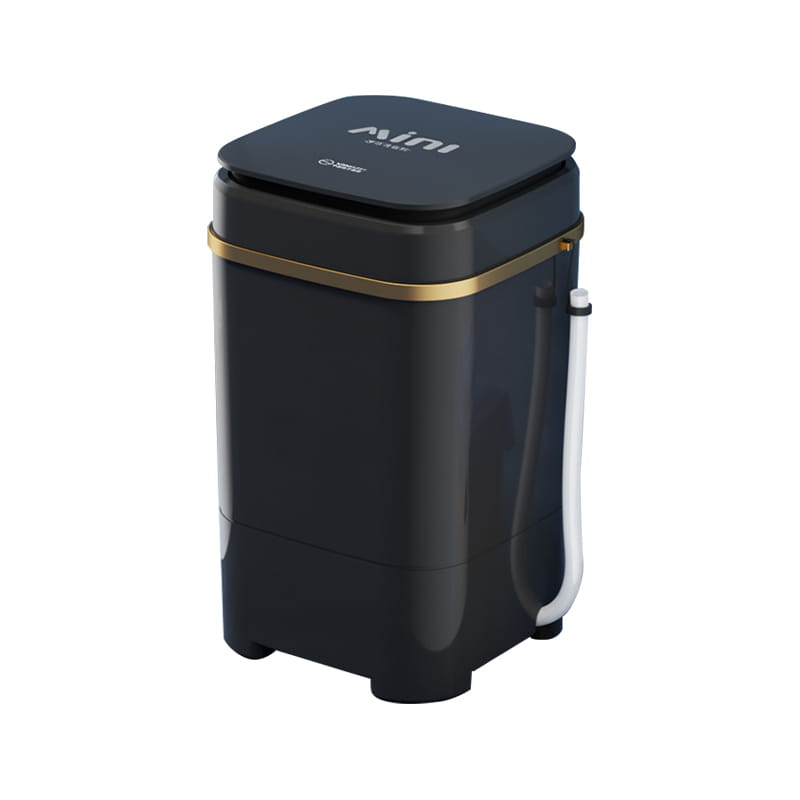 65 kg imitasjon Håndvask stort bølgehjul Square Semi-Automatic Compact Mini Washer